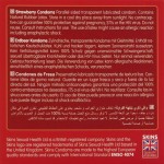 SKINS - STRAWBERRY PREMIUM CONDOMS PACK 4